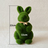Realistic Easter Bunny Desktop Decor